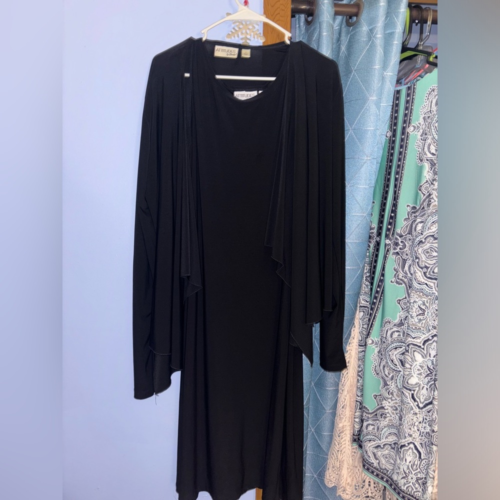 black dress